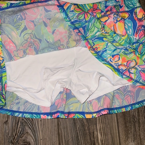 💜 SOLD 💜 Lilly Pulitzer Alia Skort Surf Gypsy - Picture 4 of 9